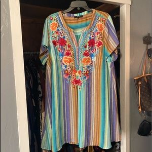 Andree by Unit embroidered dress